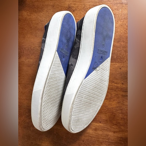 ROTHYS-The Original Slip On Sneaker Black Gray Camo Retired Color-Size 9 - Picture 5 of 11